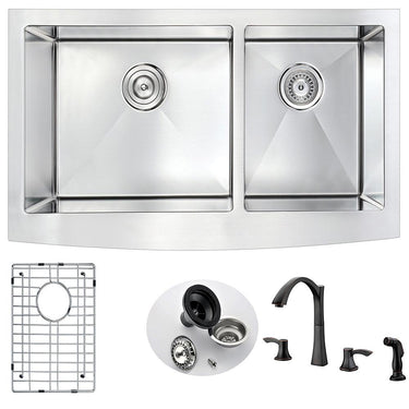 ANZZI ELYSIAN Series K36203A-032O Kitchen Sink Kitchen Sink ANZZI